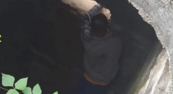 Homem é resgatado com hipotermia após ficar preso em bueiro por 3 horas na BR-153